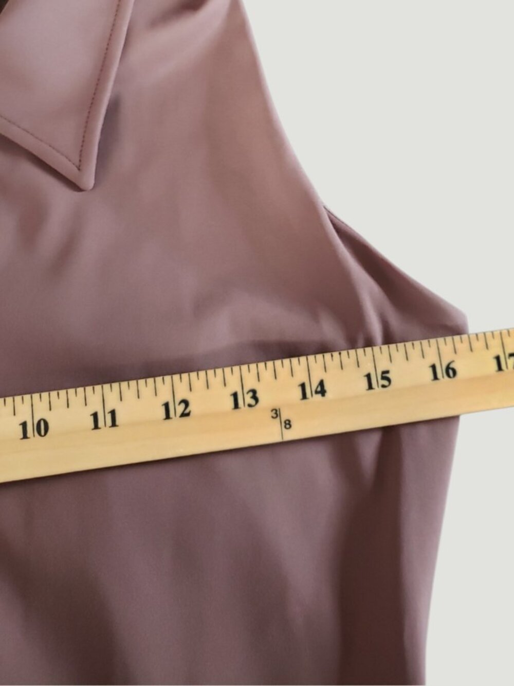 QINSEN Womens Tennis/Golf Dress Polo Collar Racer Back  W/Shorts Brown Large - Picture 6 of 15